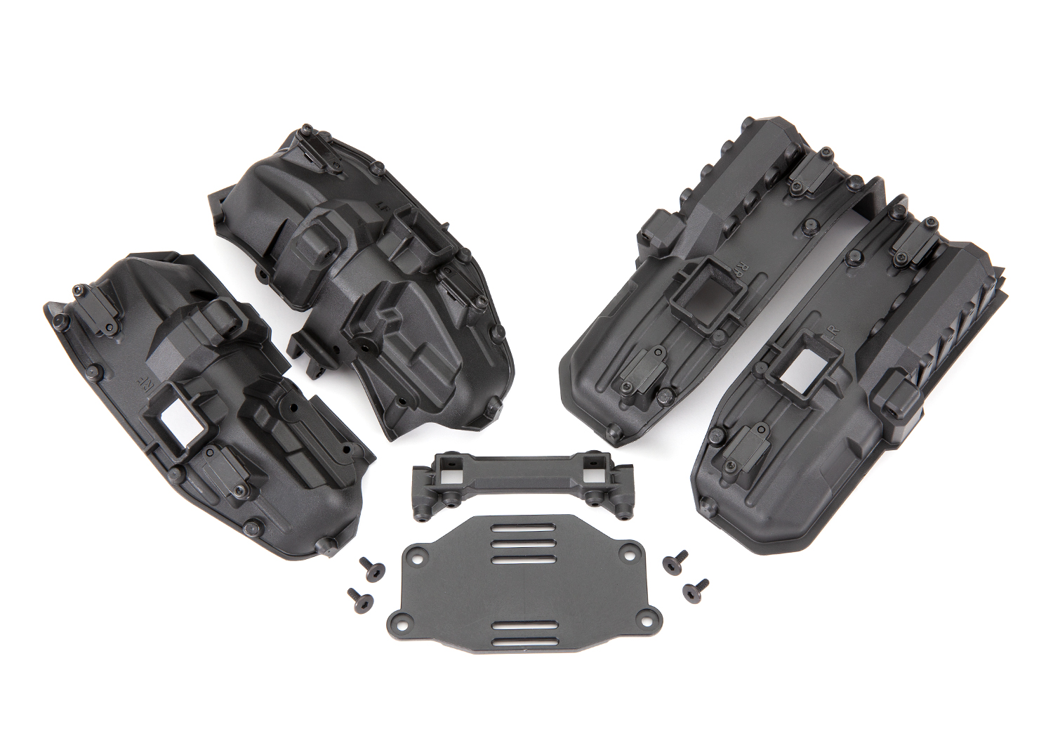 Narrow Inner Fenders w/ Rock Light Covers (F&R)