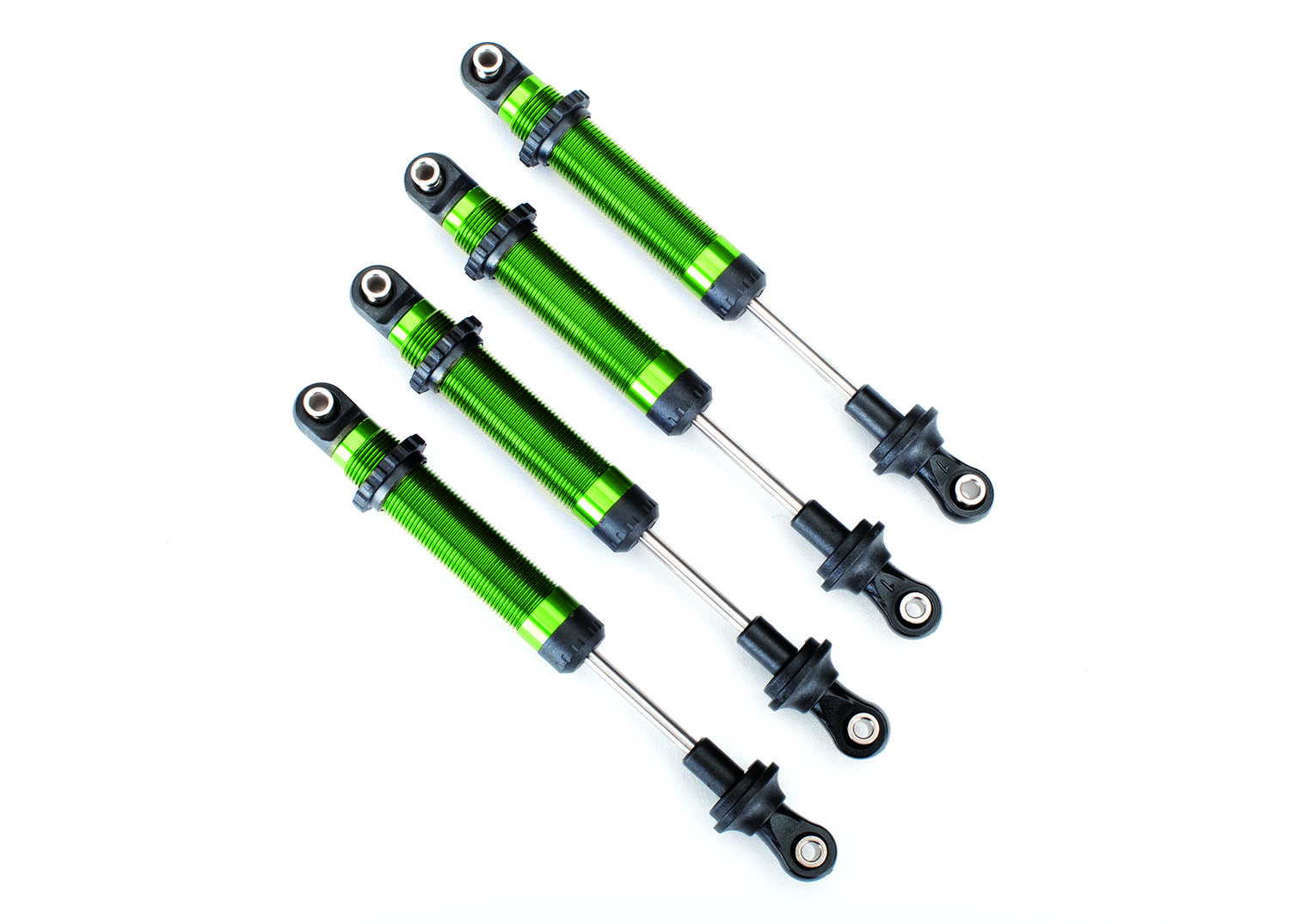 Long Green Aluminum GTS Shocks (4) Long Green Aluminum GTS Shocks (4)