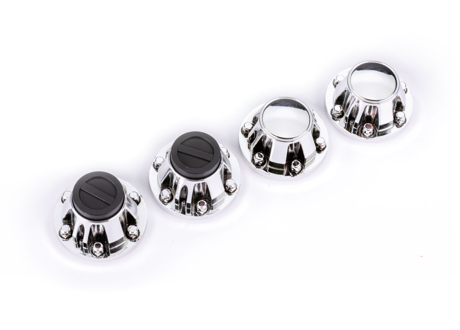 Chrome Wheel Center Caps (4) Chrome Wheel Center Caps (4)