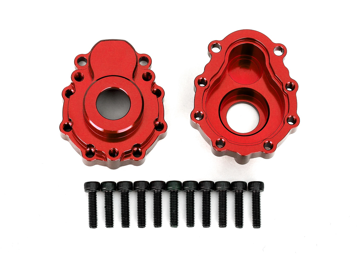 Red Aluminum Outer Portal Housings (2)