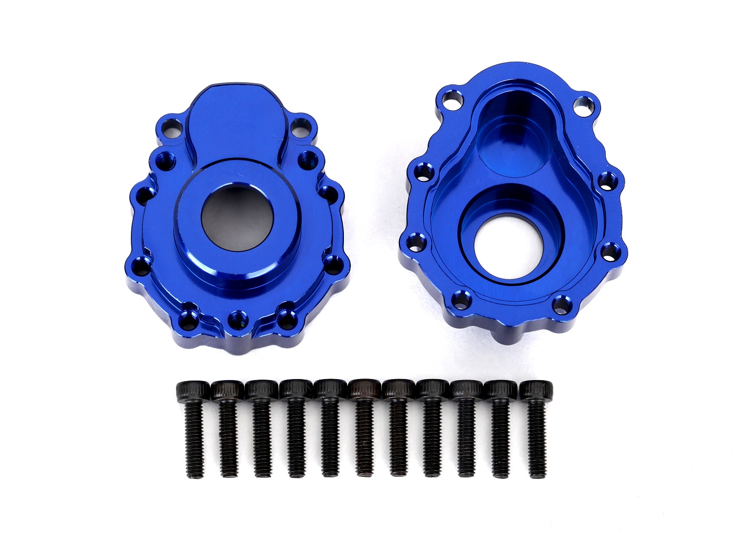 Blue Aluminum Outer Portal Housings (2)