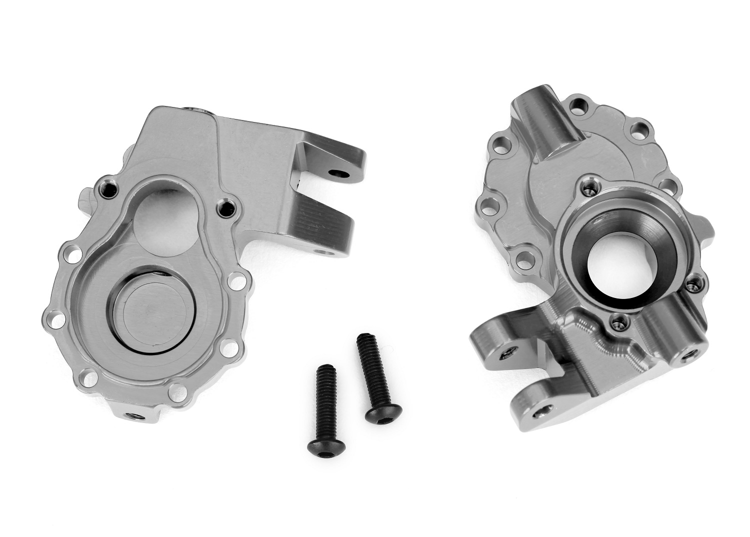 Gray Aluminum Inner Front Portal Housings (2)