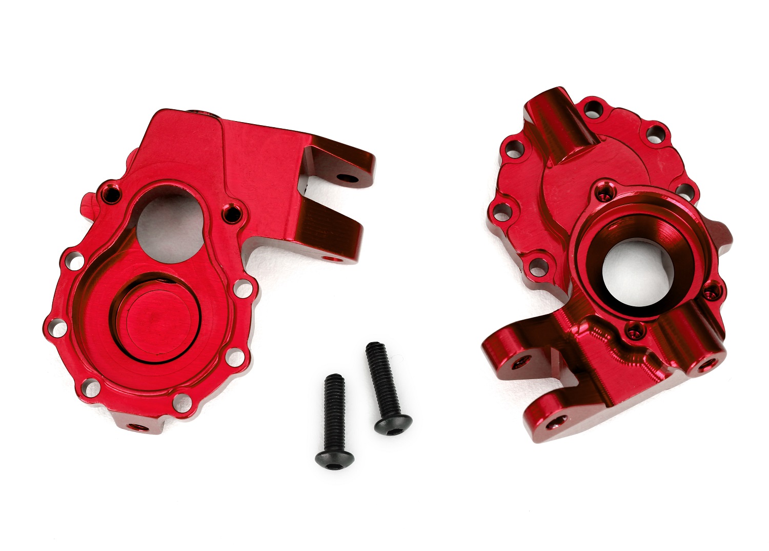 Red Aluminum Inner Front Portal Housings (2)