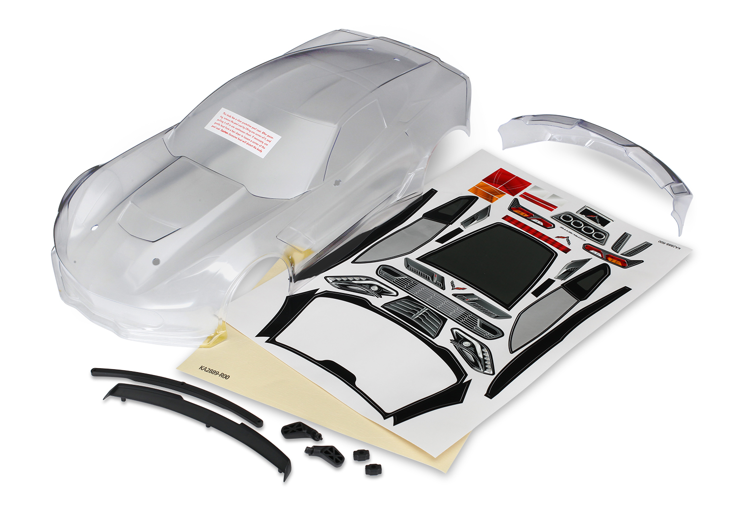 4-Tec 2.0 Chevrolet Corvette Z06 Clear Body