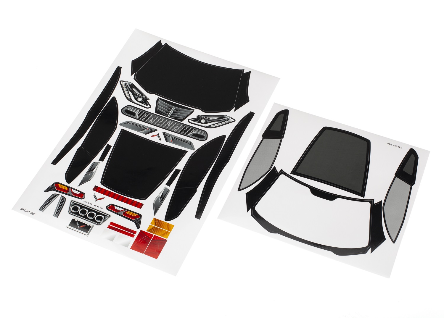 Chevrolet Corvette Z06 Decal Sheets