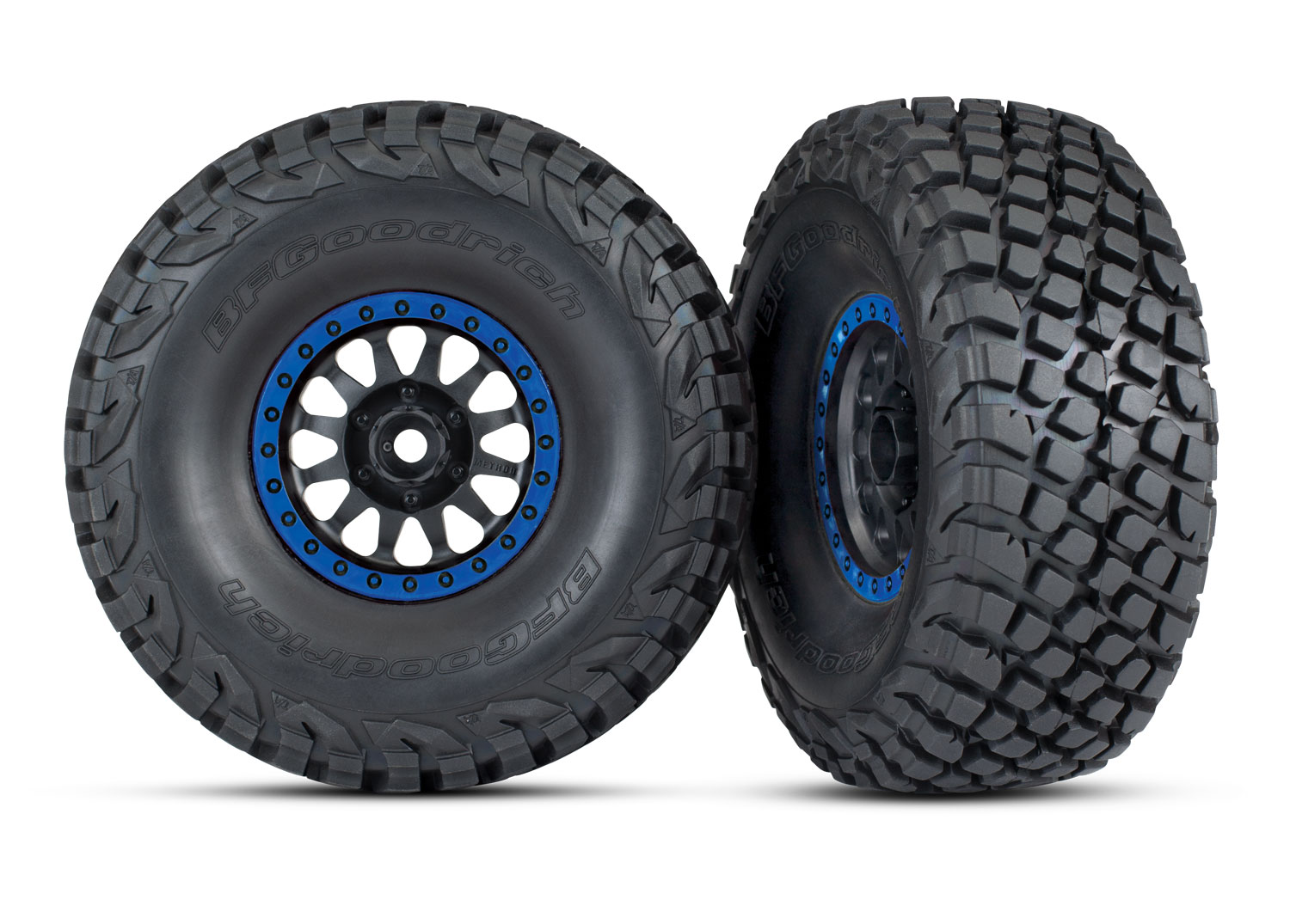 Method Black & Blue Race Wheels w/ BFG Tires (2)