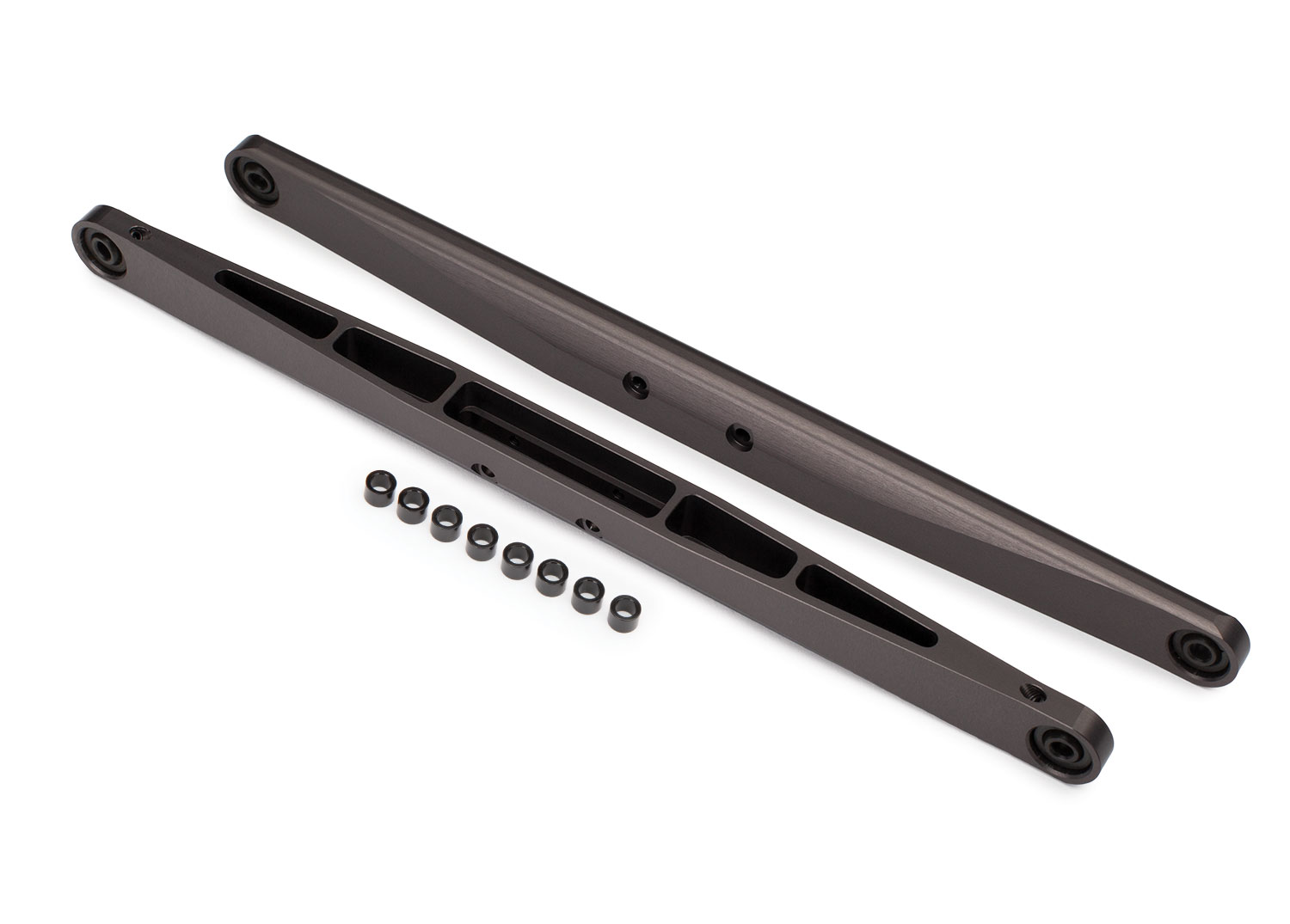 Dark Titanium Aluminum Trailing Arms (2) Dark Titanium Aluminum Trailing Arms (2)