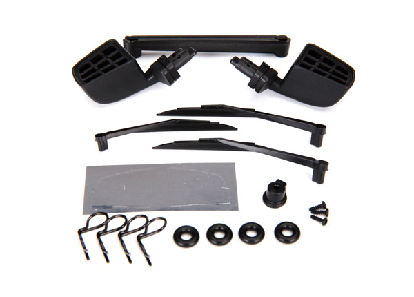 TRX-4 Mercedes-Benz Side Mirrors and Wipers