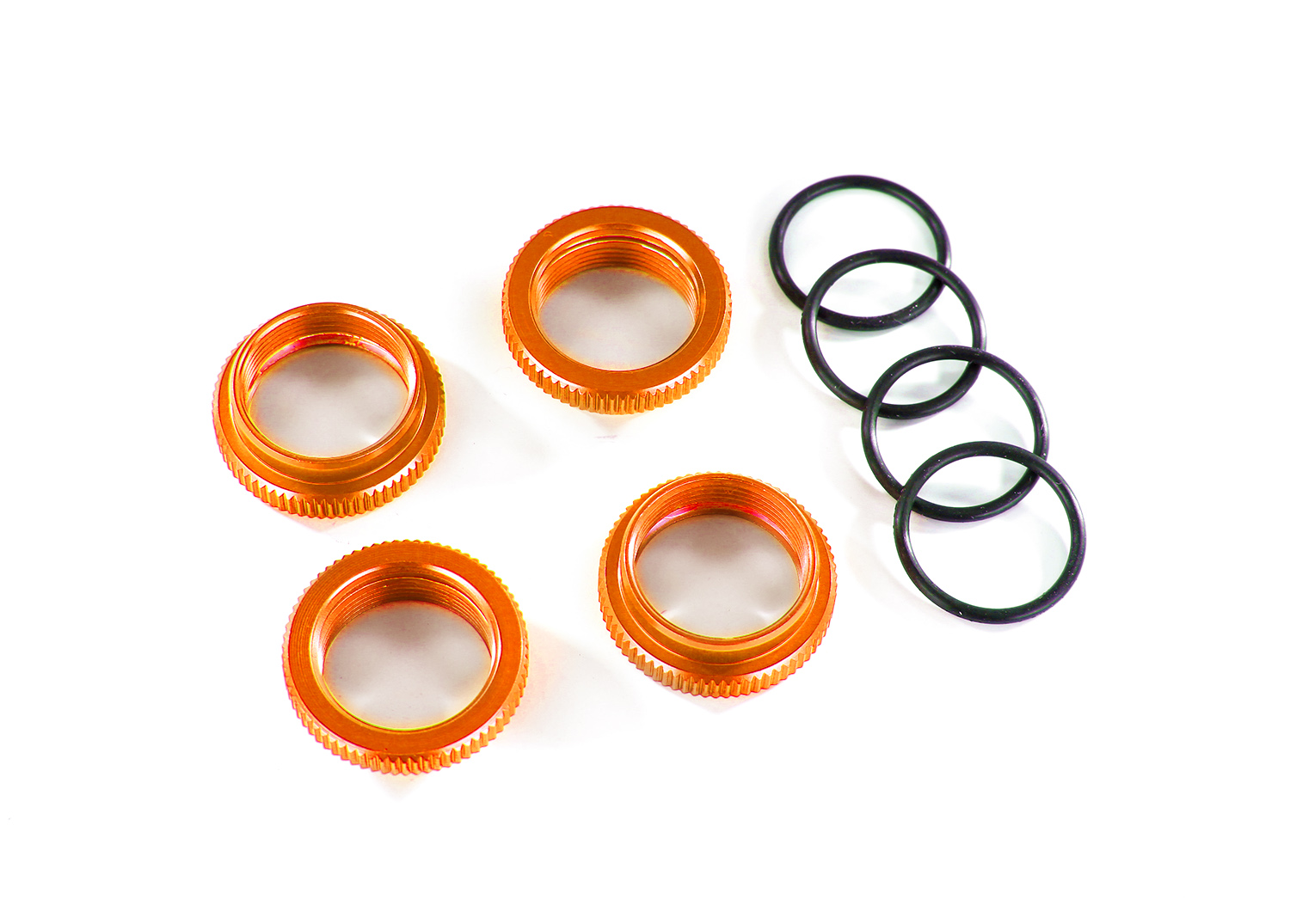 Orange Aluminum GT-Maxx Spring Retainers (4)