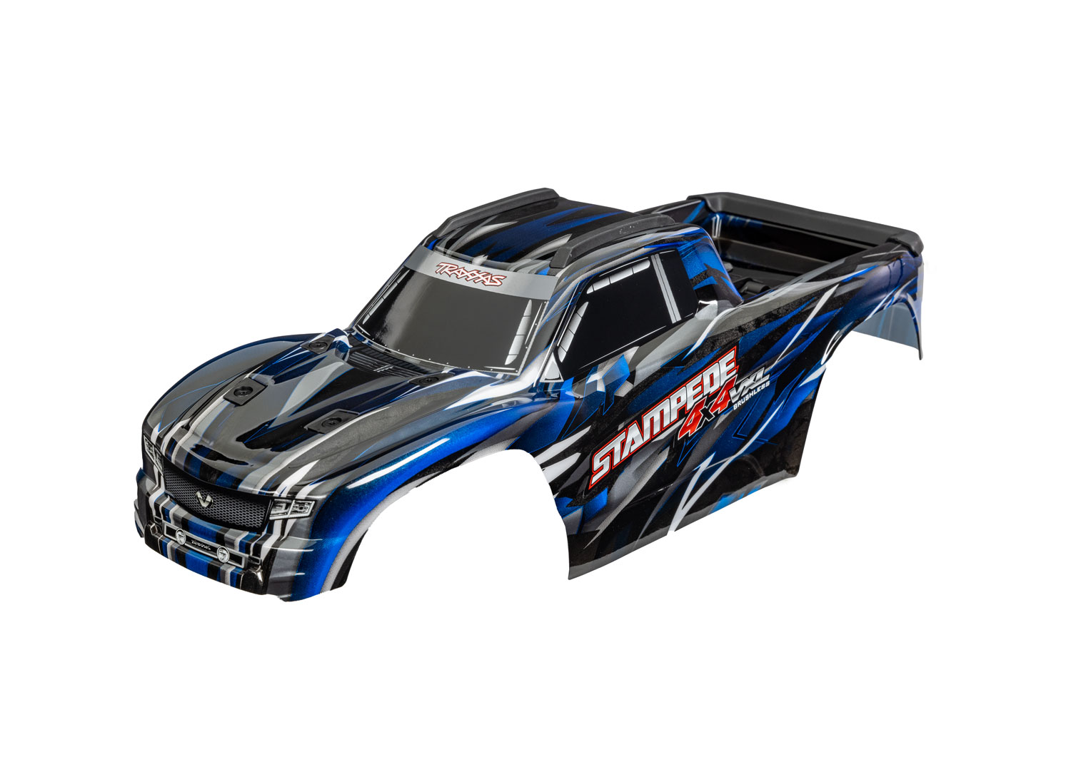 Stampede 4X4 VXL Blue Clipless Body