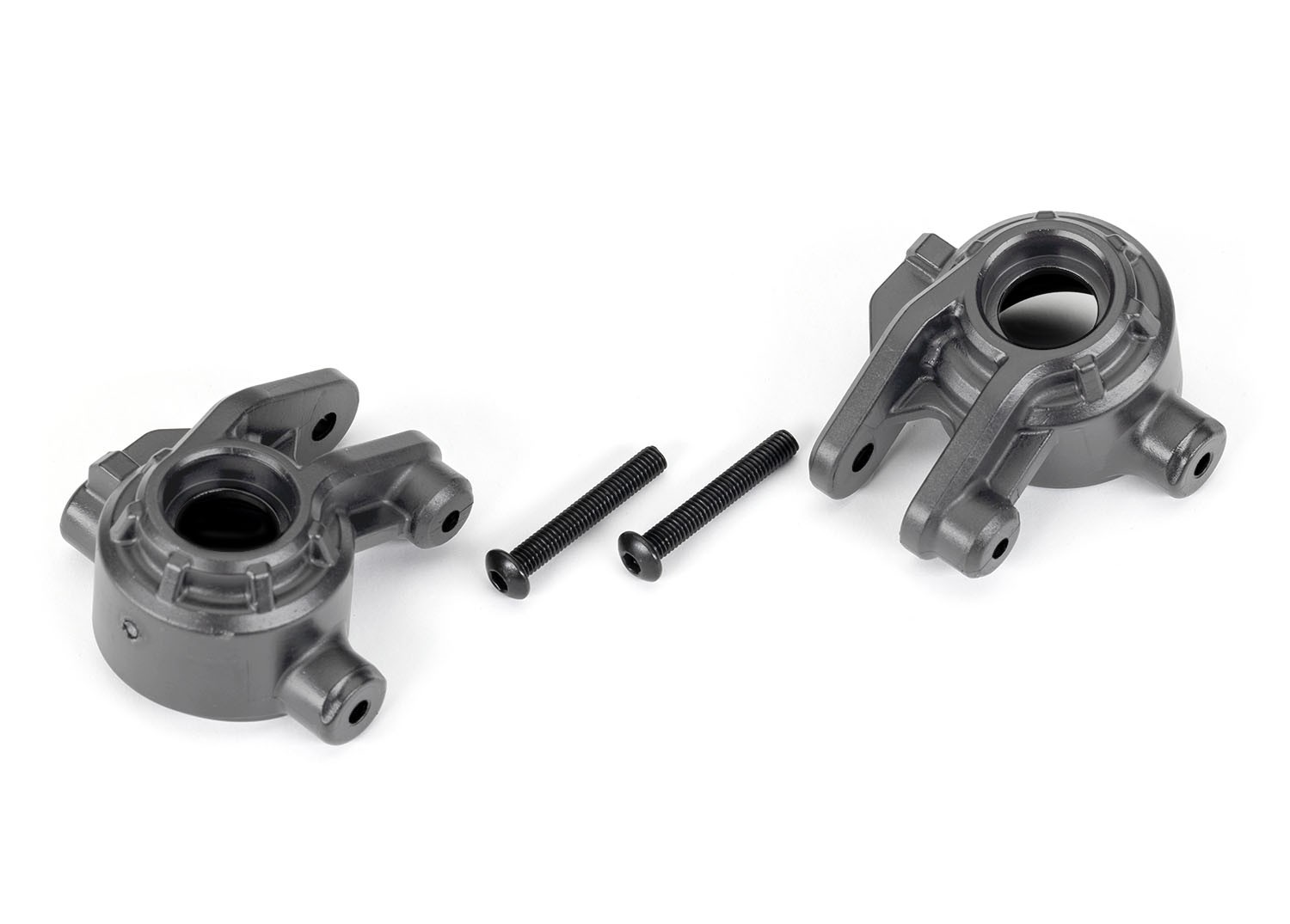 Gray Extreme Heavy-Duty Steering Blocks (2) Gray Extreme Heavy-Duty Steering Blocks (2)