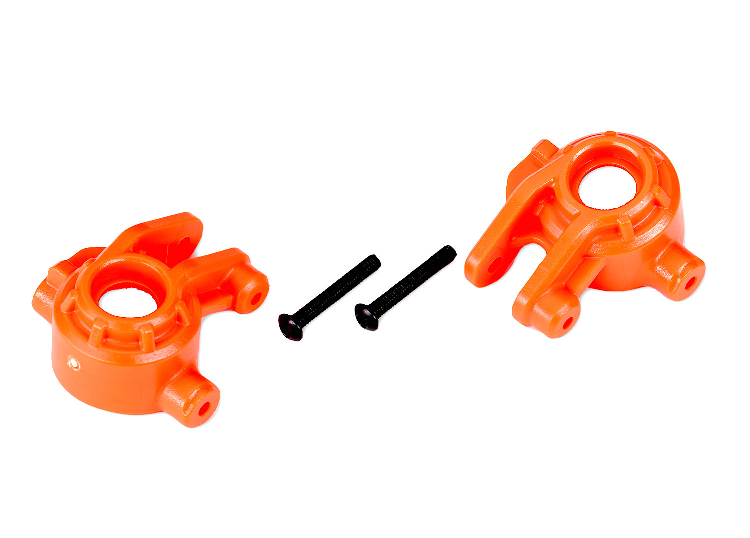Orange Extreme Heavy-Duty Steering Blocks (2) Orange Extreme Heavy-Duty Steering Blocks (2)