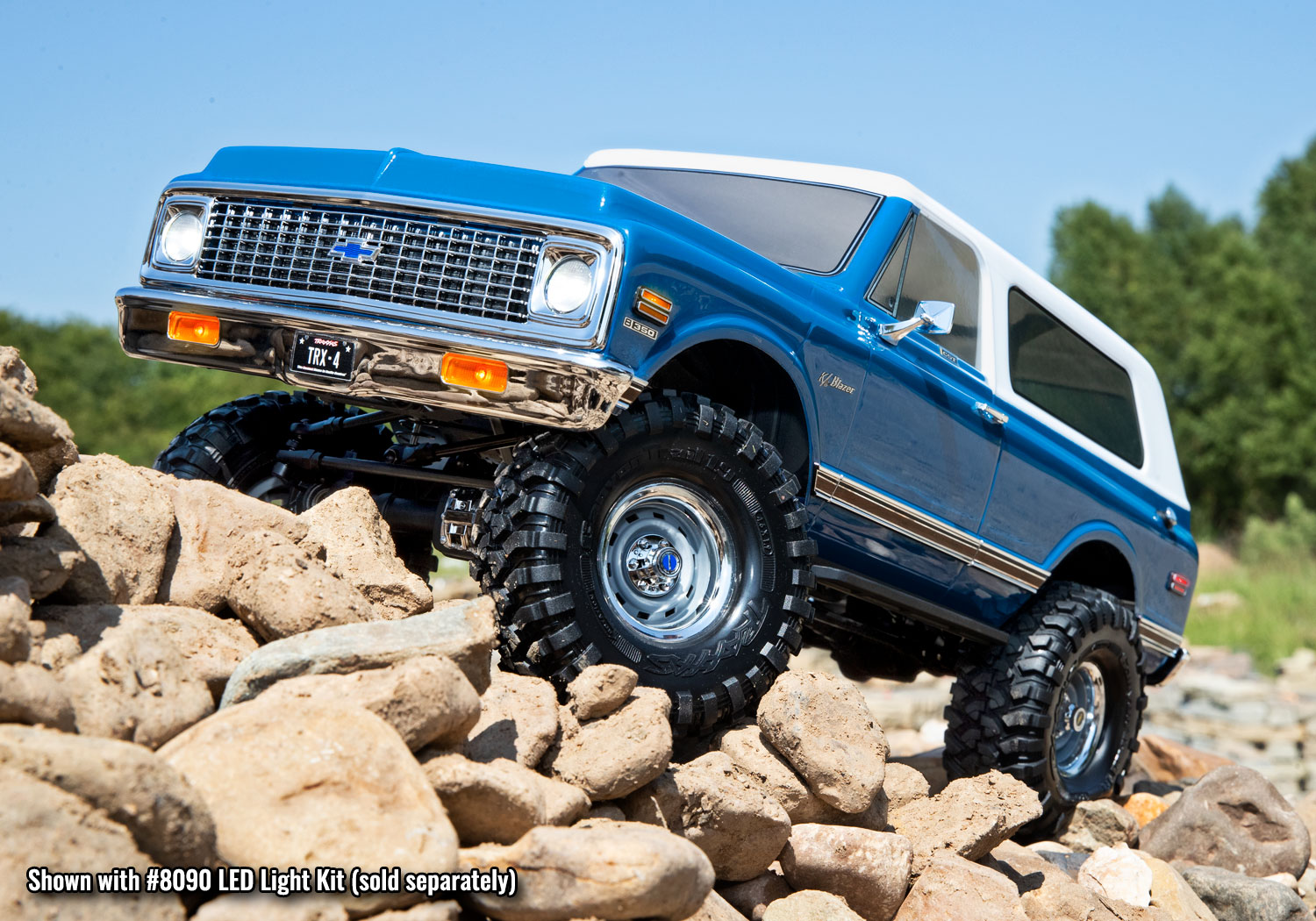 TRX-4 1971 Chevrolet Blazer Blue Body Kit TRX-4 1971 Chevrolet Blazer Blue Body Kit