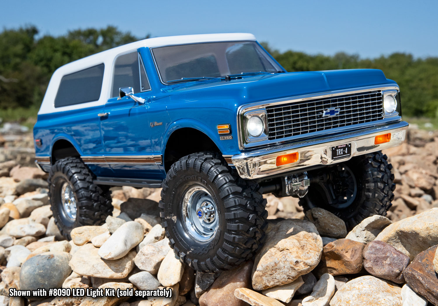 TRX-4 1971 Chevrolet Blazer Blue Body Kit TRX-4 1971 Chevrolet Blazer Blue Body Kit