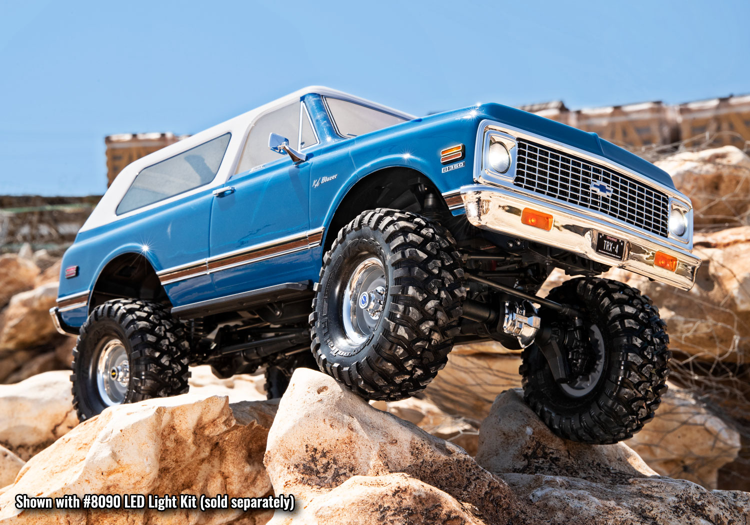 TRX-4 1971 Chevrolet Blazer Blue Body Kit TRX-4 1971 Chevrolet Blazer Blue Body Kit