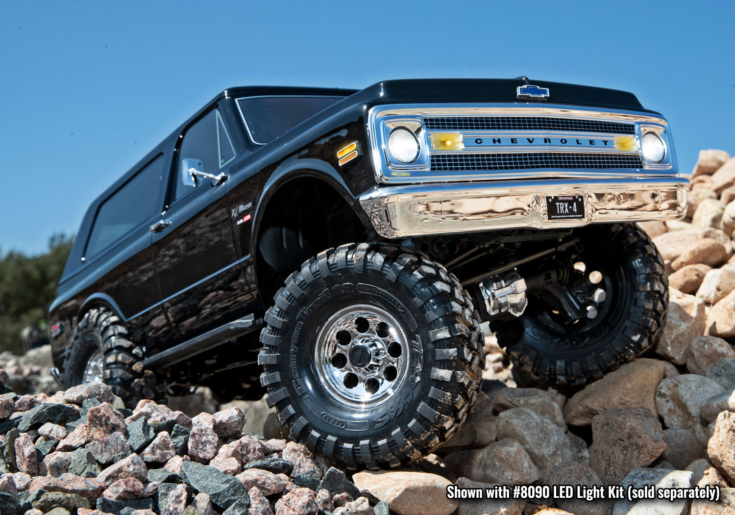 TRX-4 1969 Chevrolet Blazer Black Body Kit TRX-4 1969 Chevrolet Blazer Black Body Kit
