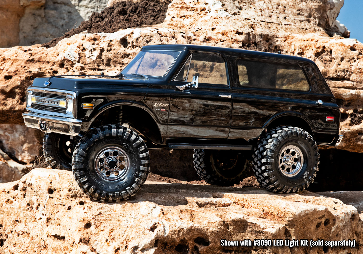 TRX-4 1969 Chevrolet Blazer Black Body Kit TRX-4 1969 Chevrolet Blazer Black Body Kit
