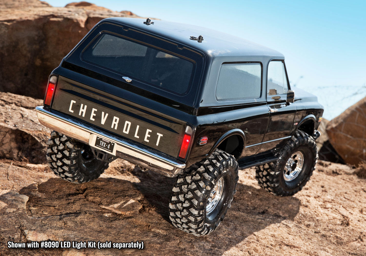 TRX-4 1969 Chevrolet Blazer Black Body Kit TRX-4 1969 Chevrolet Blazer Black Body Kit