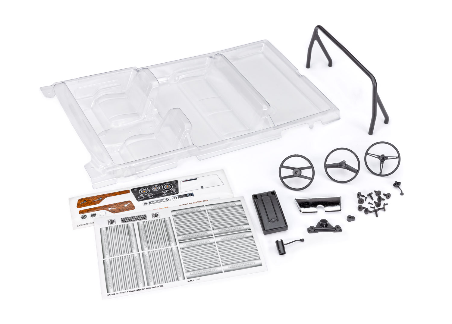 TRX-4 Chevrolet Blazer Clear Interior