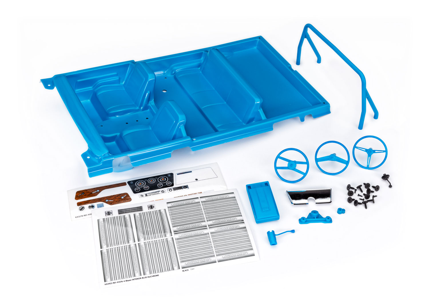 TRX-4 Chevrolet Blazer Blue Interior TRX-4 Chevrolet Blazer Blue Interior