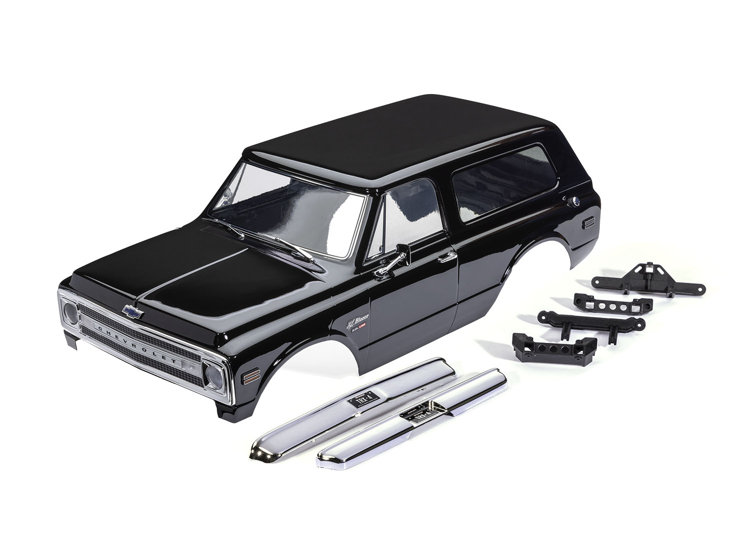 TRX-4 1969 Chevrolet Blazer Black Clipless Body