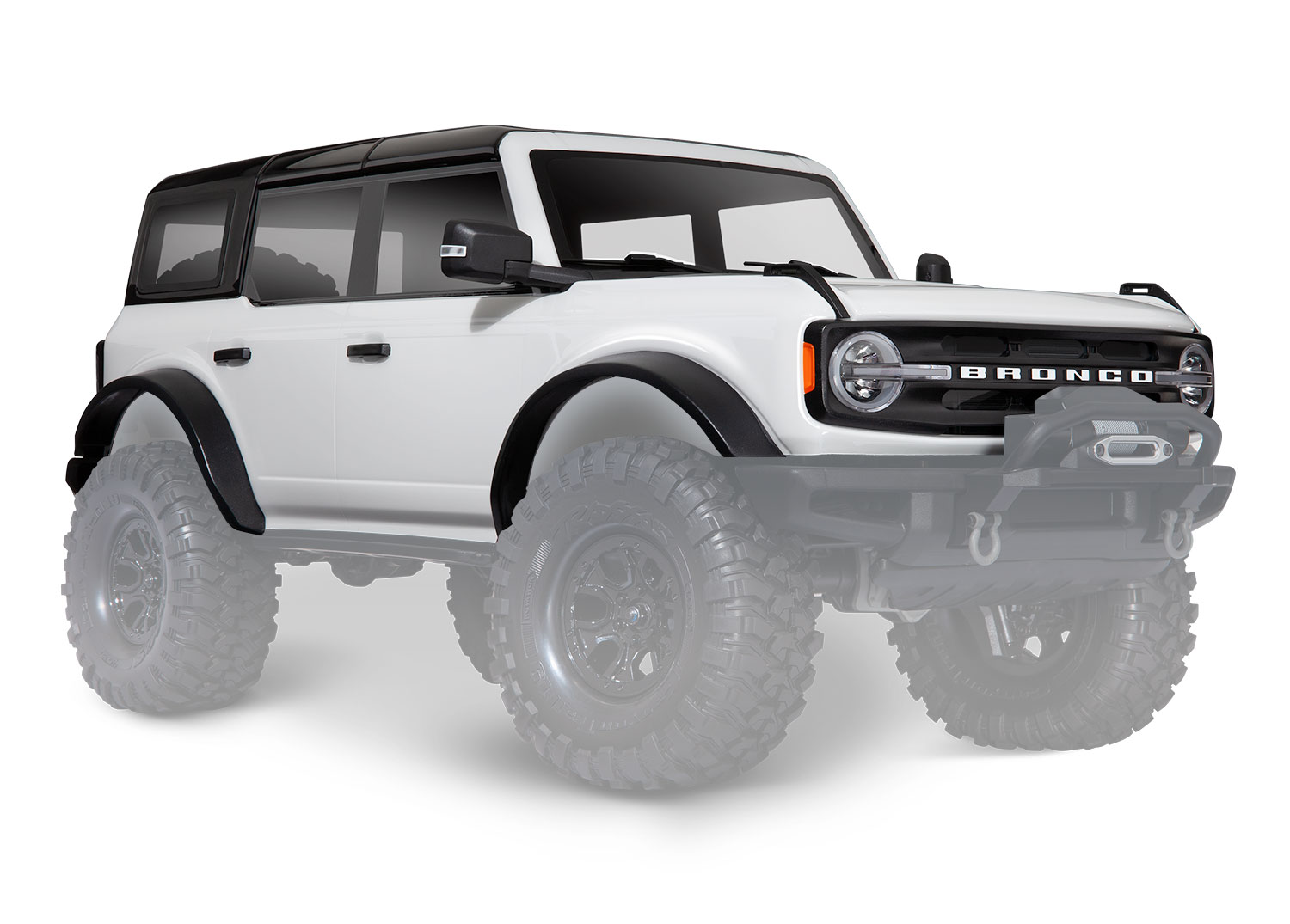 TRX-4 Ford Bronco Oxford White Body TRX-4 Ford Bronco Oxford White Body
