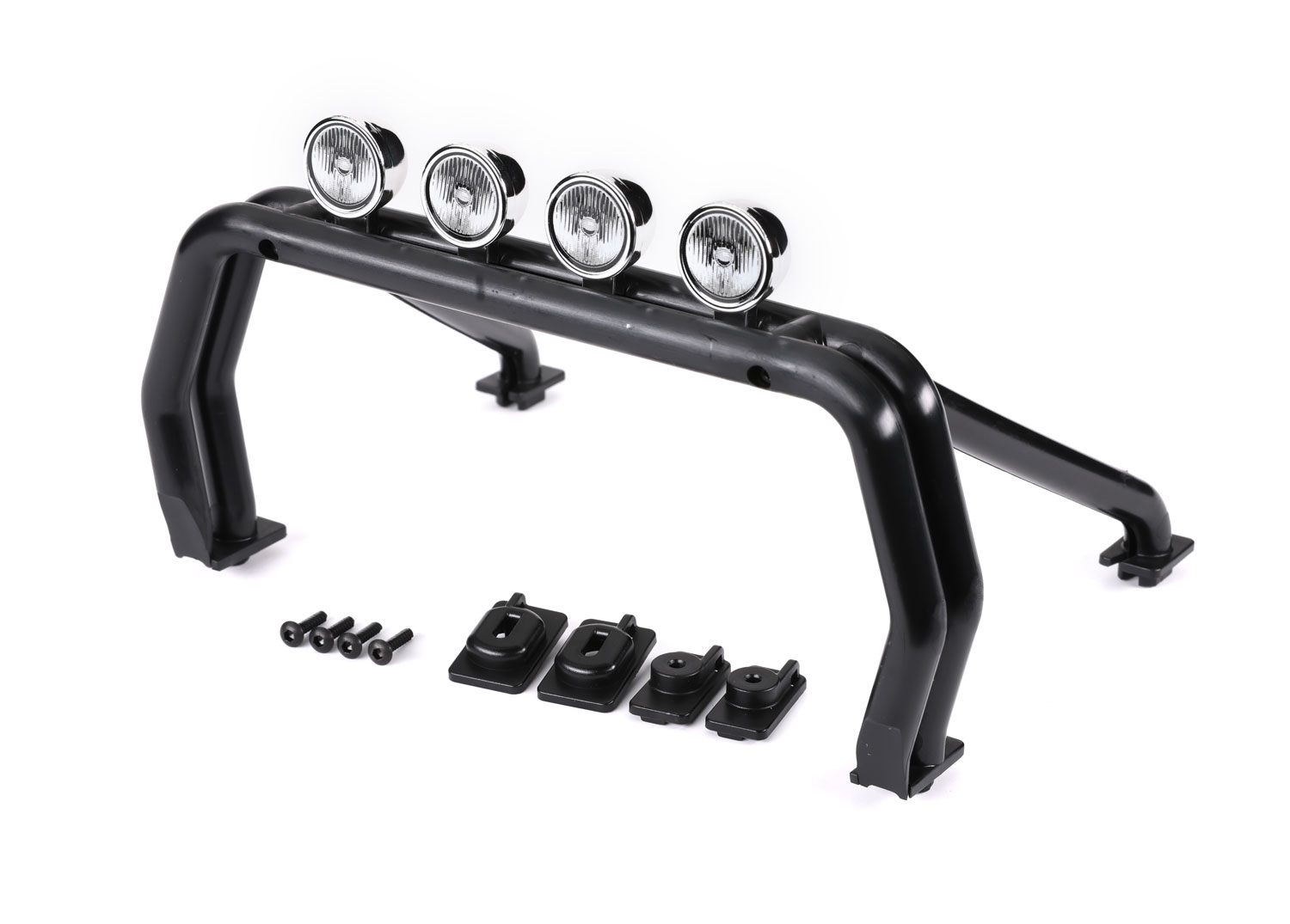 Roll Bar Assm (Blk)/Mounts (L&R)