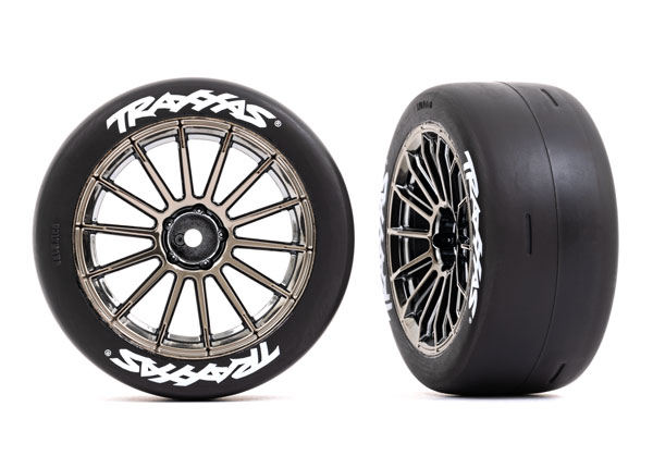 T&W Blk Chrm 2.0 Slick Rear