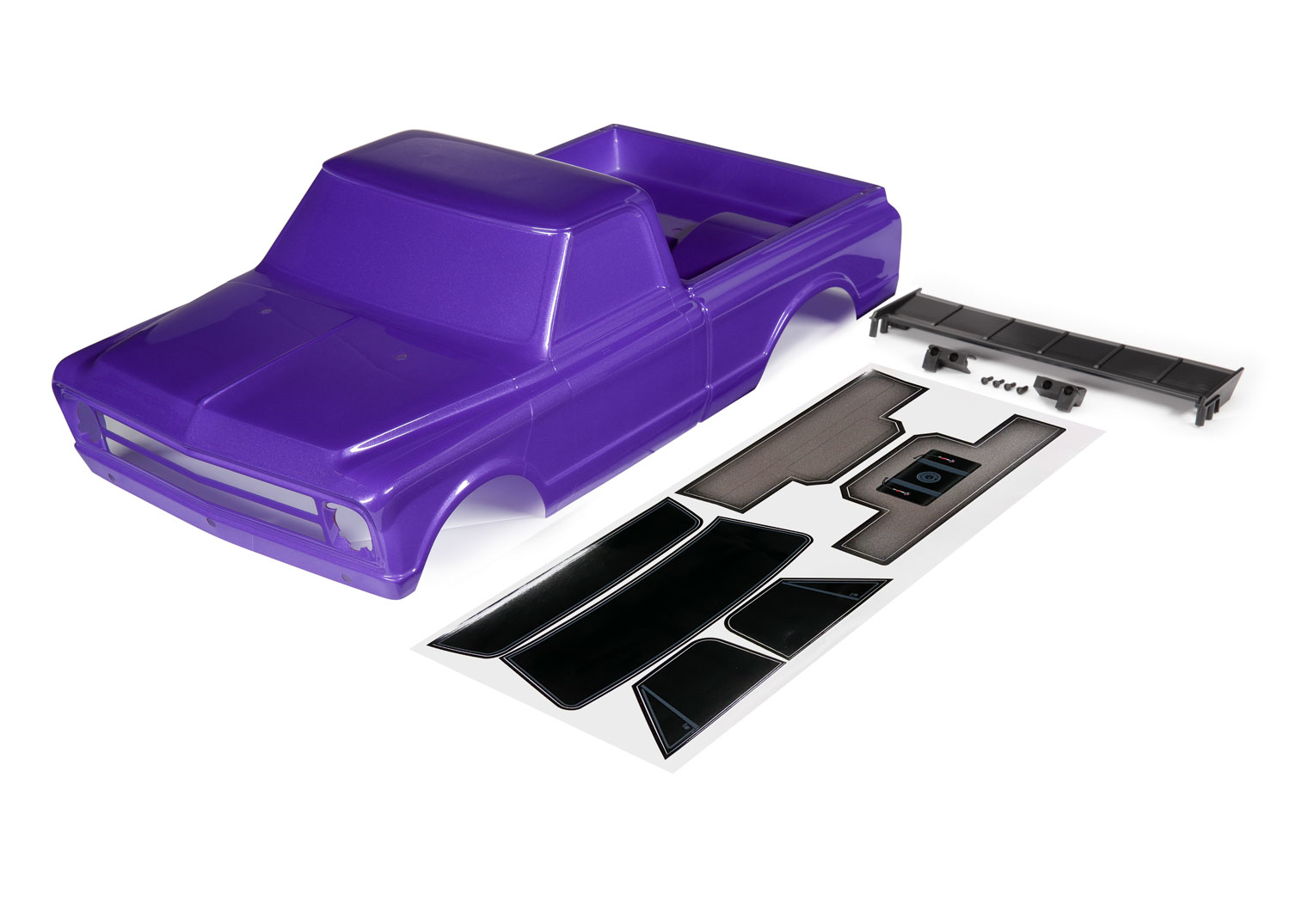 Chevrolet C10 Drag Slash Purple Body