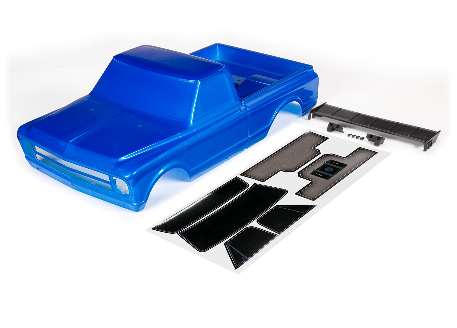 Chevrolet C10 Drag Slash Blue Body