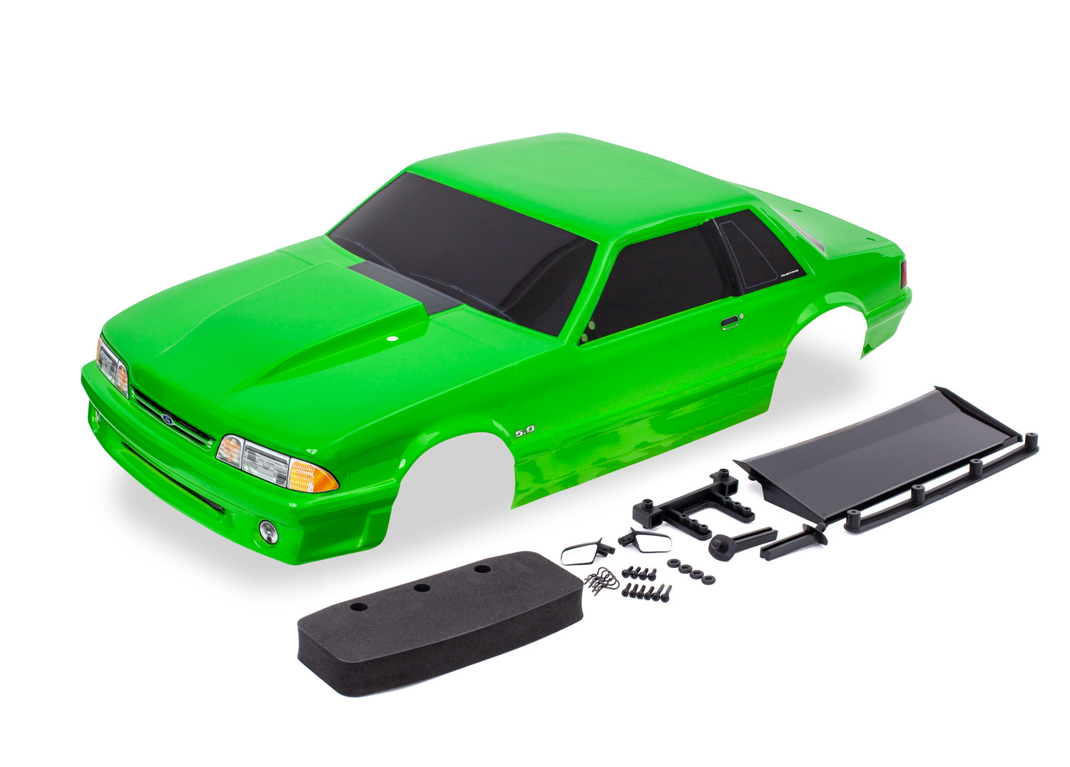 Ford Mustang Drag Slash Green Body