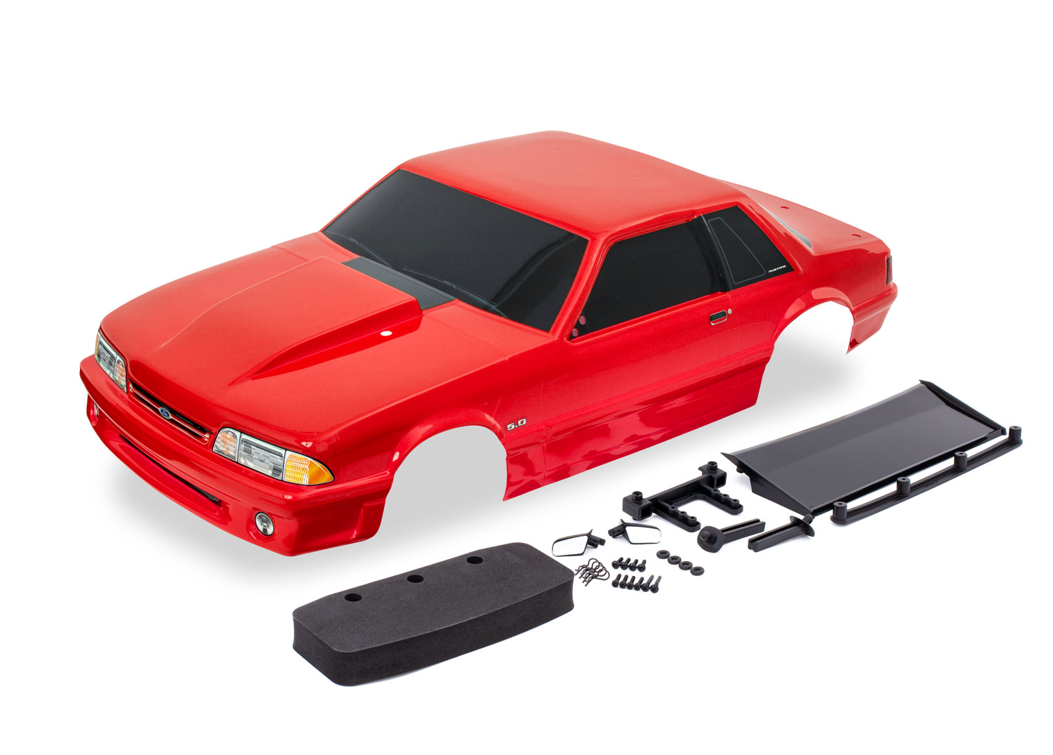 Ford Mustang Drag Slash Red Body