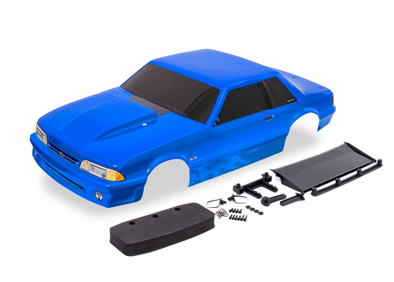 Ford Mustang Drag Slash Blue Body