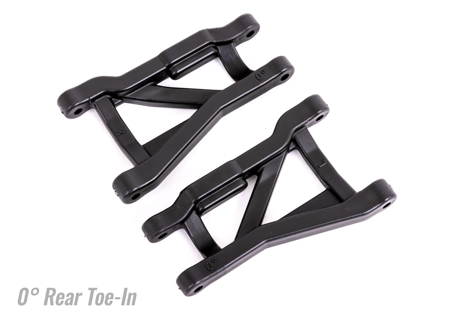 Black Rear HD Suspension Arms 0-Degree Toe Angle (2)