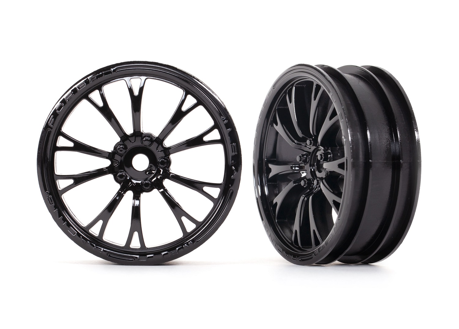 Gloss Black Weld Front Wheels (2) Gloss Black Weld Front Wheels (2)