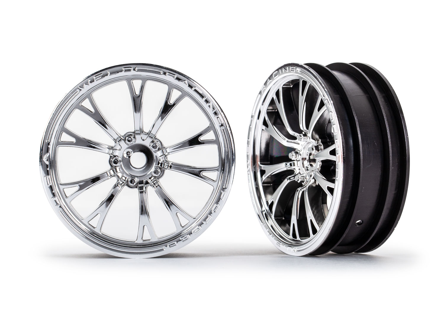 Weld Chrome Front Wheels (2) Weld Chrome Front Wheels (2)