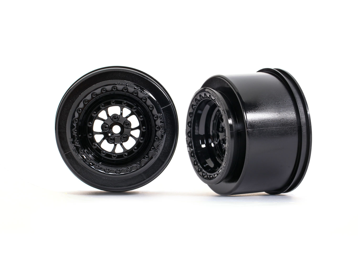 Weld Gloss Black Rear Wheels (2) Weld Gloss Black Rear Wheels (2)