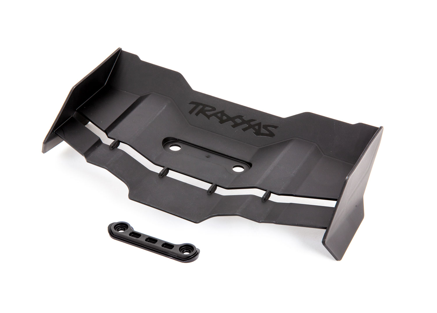 Black Rear Wing with Hardware Black Rear Wing with Hardware