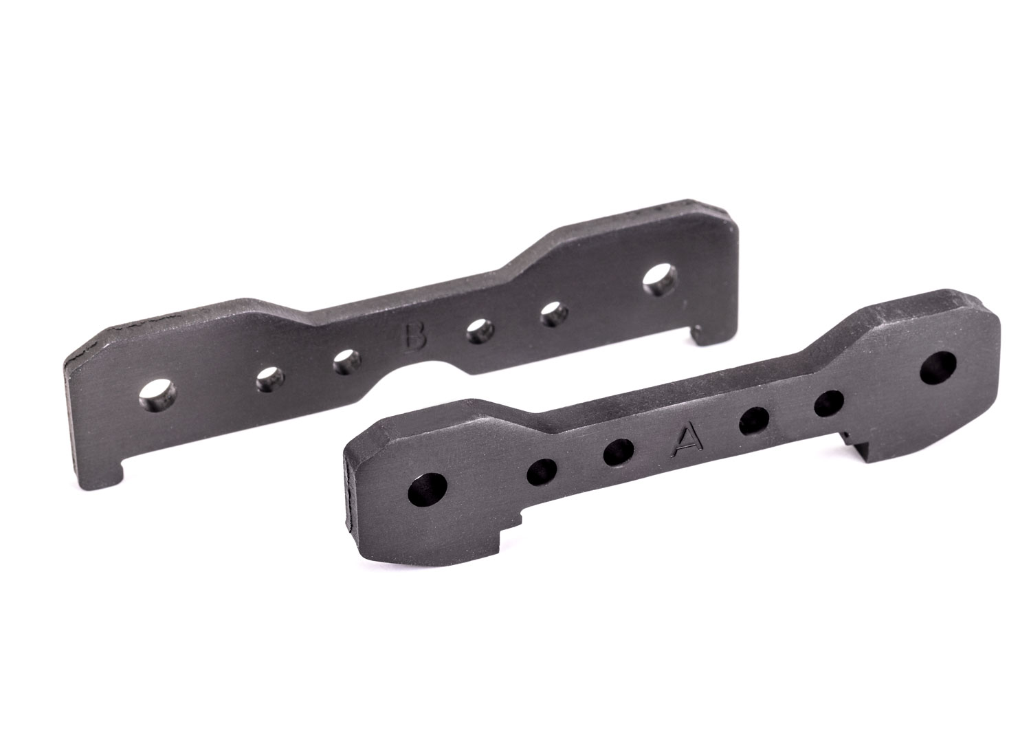 Gray 6061-T6 Aluminum Front Tie Bars (2)