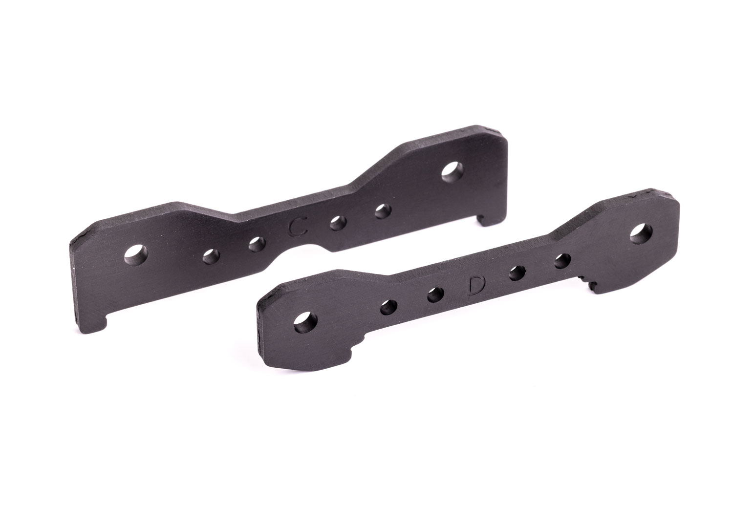 Gray 6061-T6 Aluminum Rear Tie Bars (2)