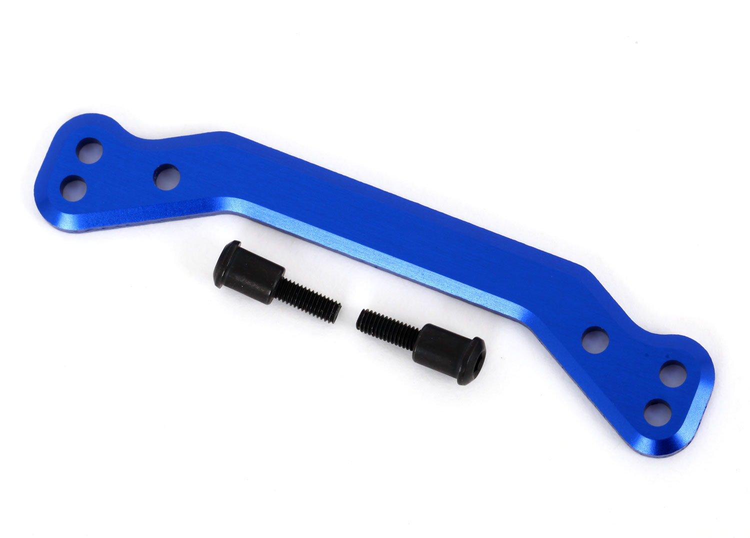 Blue Aluminum Steering Drag Link & Shoulder Screws Blue Aluminum Steering Drag Link & Shoulder Screws