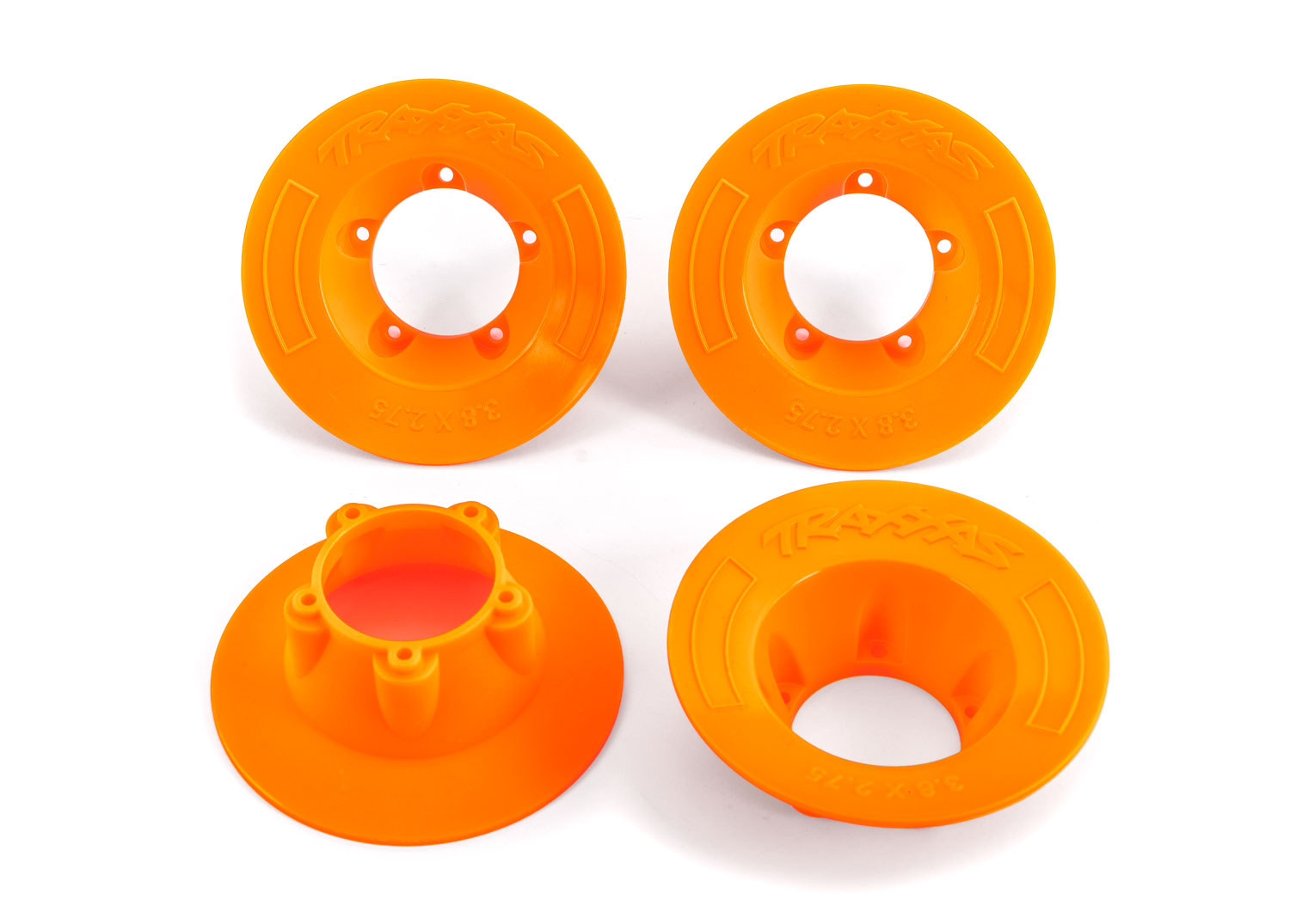 Orange Wheel Covers (4)