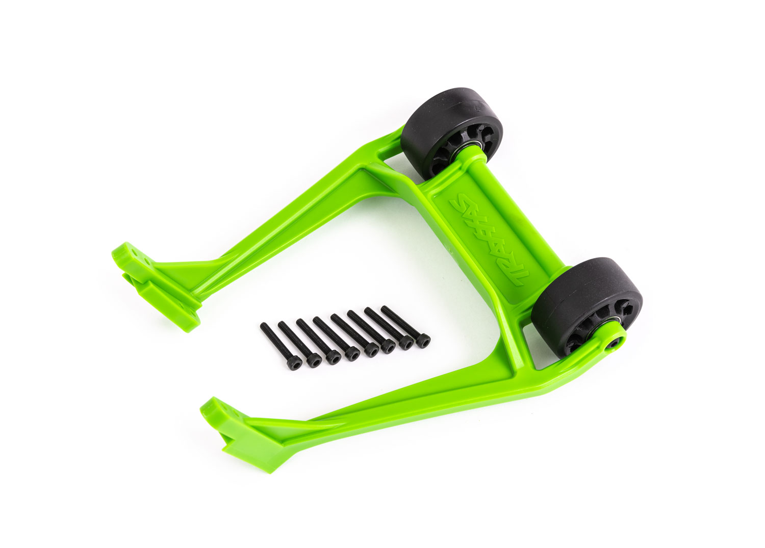Assembled Green Wheelie Bar w/ Hardware