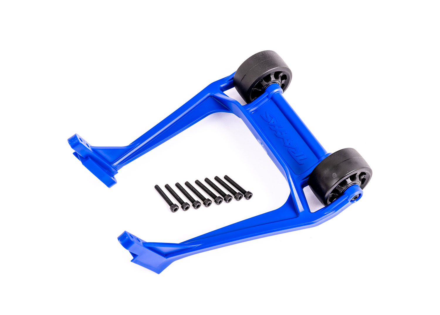 Assembled Blue Wheelie Bar w/B4810 Hardware