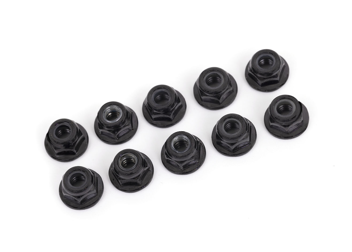NUTS 4MM NYLON LOCKING BLK NUTS 4MM NYLON LOCKING BLK