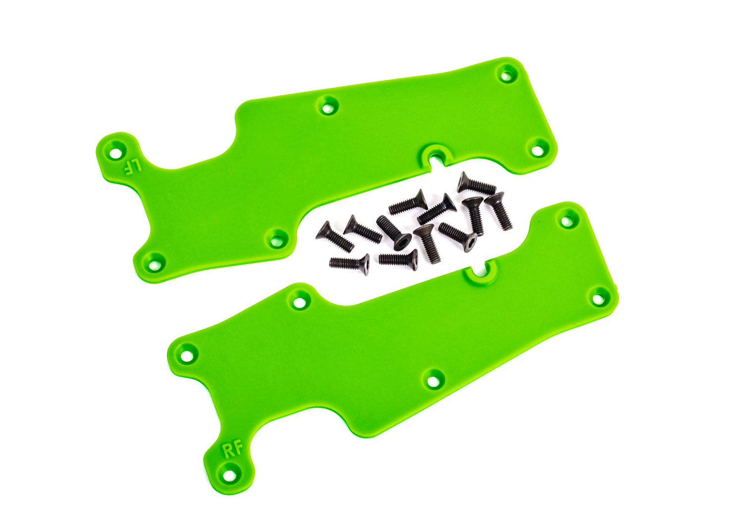 Green Front Suspension Arm Covers (2) Green Front Suspension Arm Covers (2)