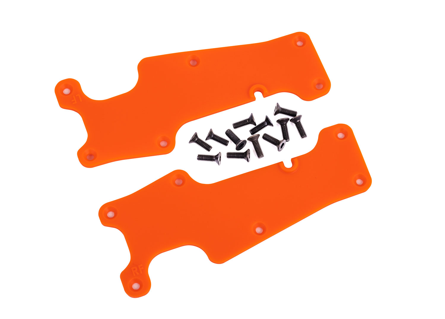 Orange Front Suspension Arm Covers (2) Orange Front Suspension Arm Covers (2)