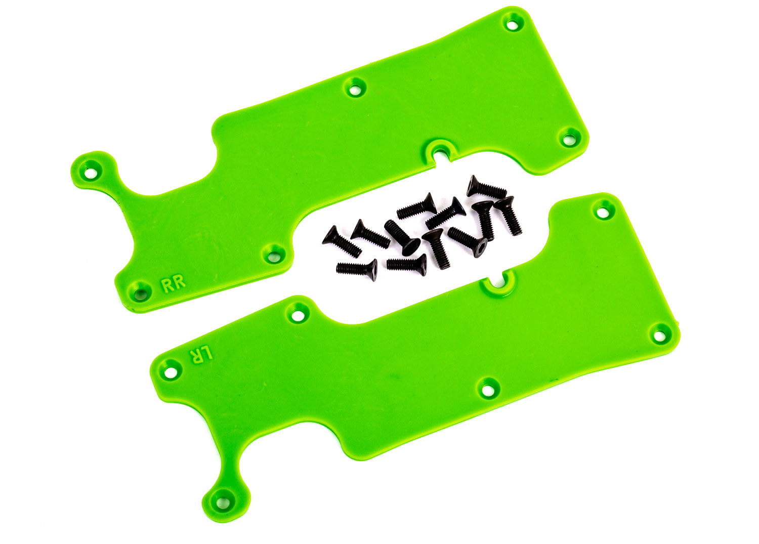 Green Rear Suspension Arm Covers (2) Green Rear Suspension Arm Covers (2)