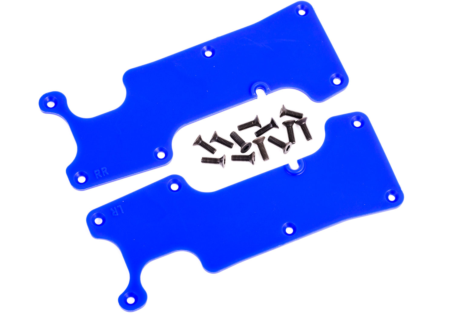 Blue Rear Suspension Arm Covers (2) Blue Rear Suspension Arm Covers (2)