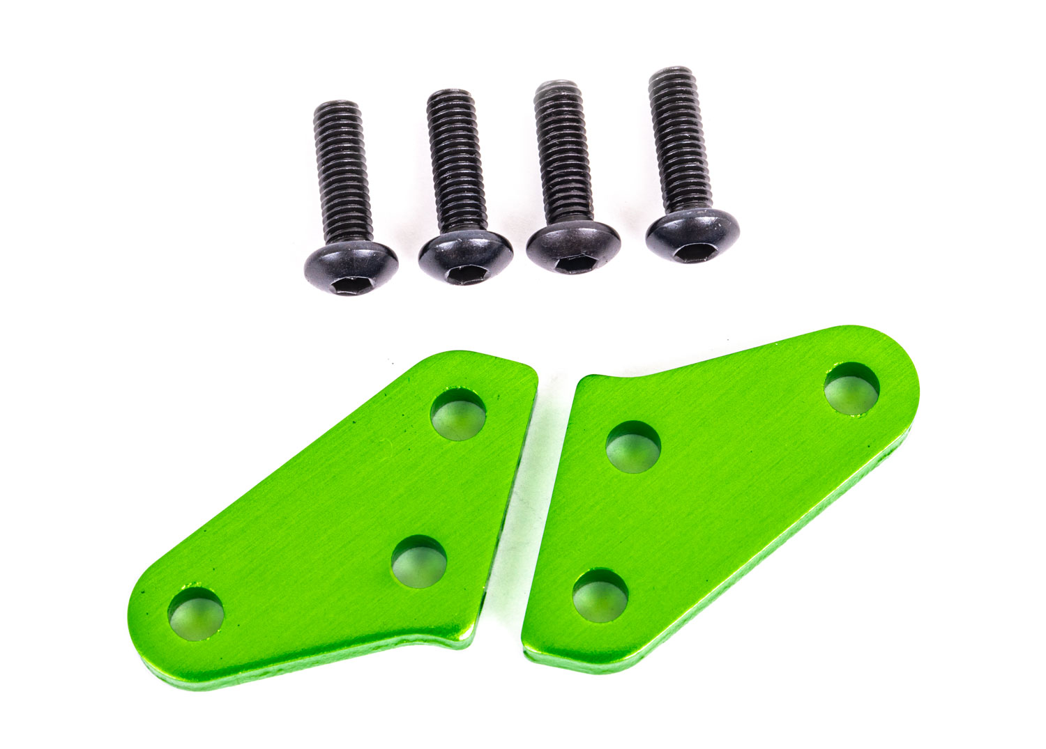 Green Aluminum Steering Blocks Arms (L&R) Green Aluminum Steering Blocks Arms (L&R)